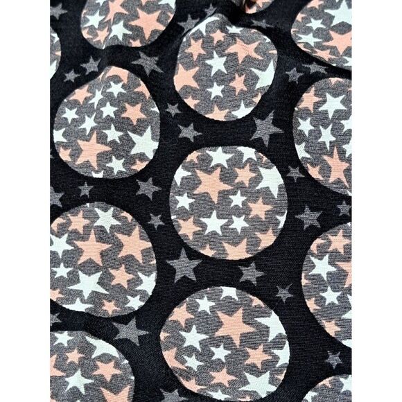 Boden 3/4 Sleeves Black Stars Print Sheath Dress 100% Viscose Front Button Sz 8R - Picture 9 of 9